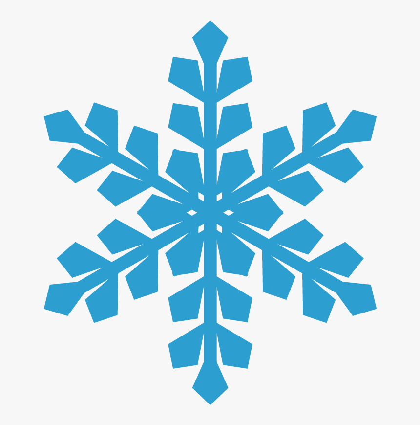 Clip Art Openclipart Free Content Snowflake Illustration - Transparent Clipart Snowflake, HD Png Download, Free Download