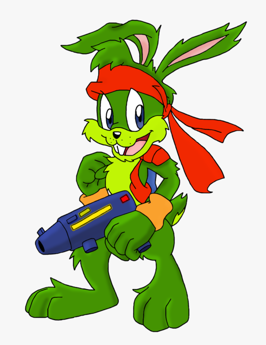 Jack Rabbit Clipart Two - Jazz Jackrabbit 1 T Shirt, HD Png Download, Free Download