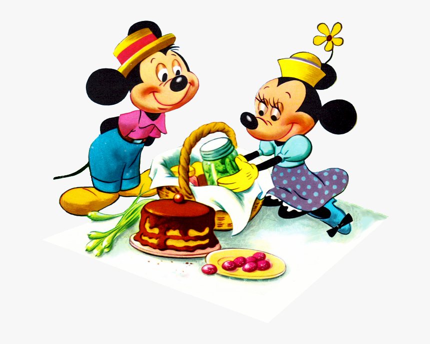 Picnic Clipart Mickey Mouse - Walt Disney Mickey Mouse Picnic, HD Png Download, Free Download