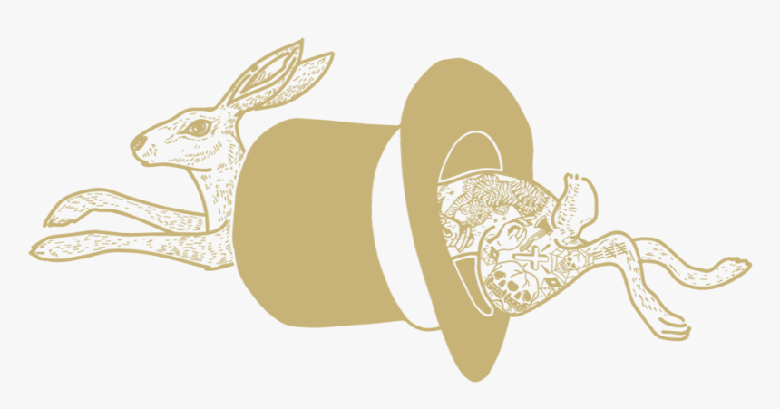 Wr Rabbit Gold Rotate, HD Png Download, Free Download