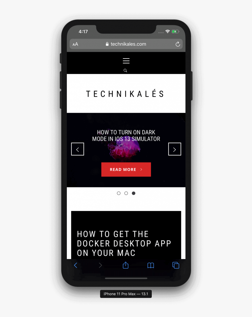 Technikales Simulator Safari - Smartphone, HD Png Download, Free Download