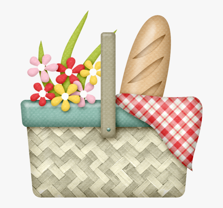 Picnic Clipart - - Picnic Basket Clipart Free, HD Png Download, Free Download