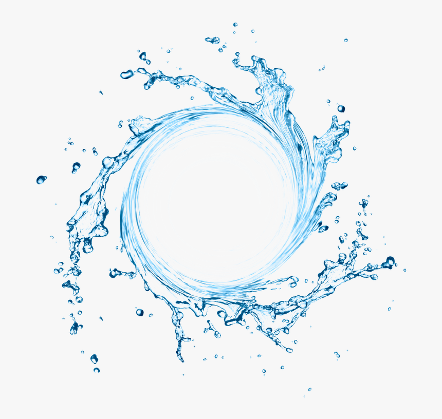 Transparent Background Circle Of Water, HD Png Download, Free Download