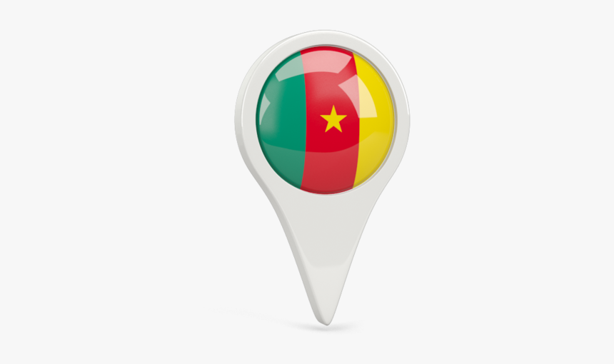 Round Pin Icon - Cameroon Flag Icon Png, Transparent Png, Free Download