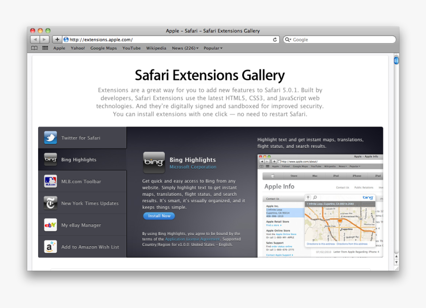 Safari Extension Gallery, HD Png Download, Free Download