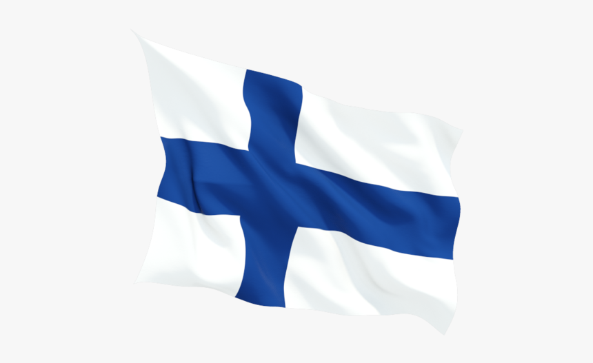 Download Flag Icon Of Finland At Png Format - Finland Waving Flag Png, Transparent Png, Free Download