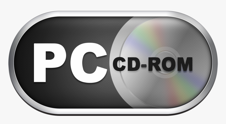 Pc Cd Rom Logo Hd Png Download Kindpng