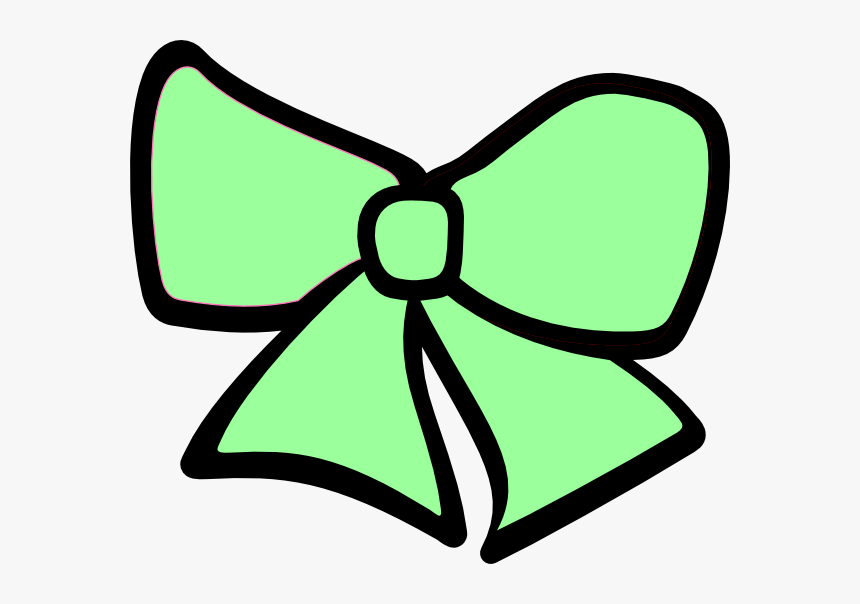 Birth Hair Bow Clip Art At Clker - Cute Hair Bow Clipart, HD Png Download, Free Download
