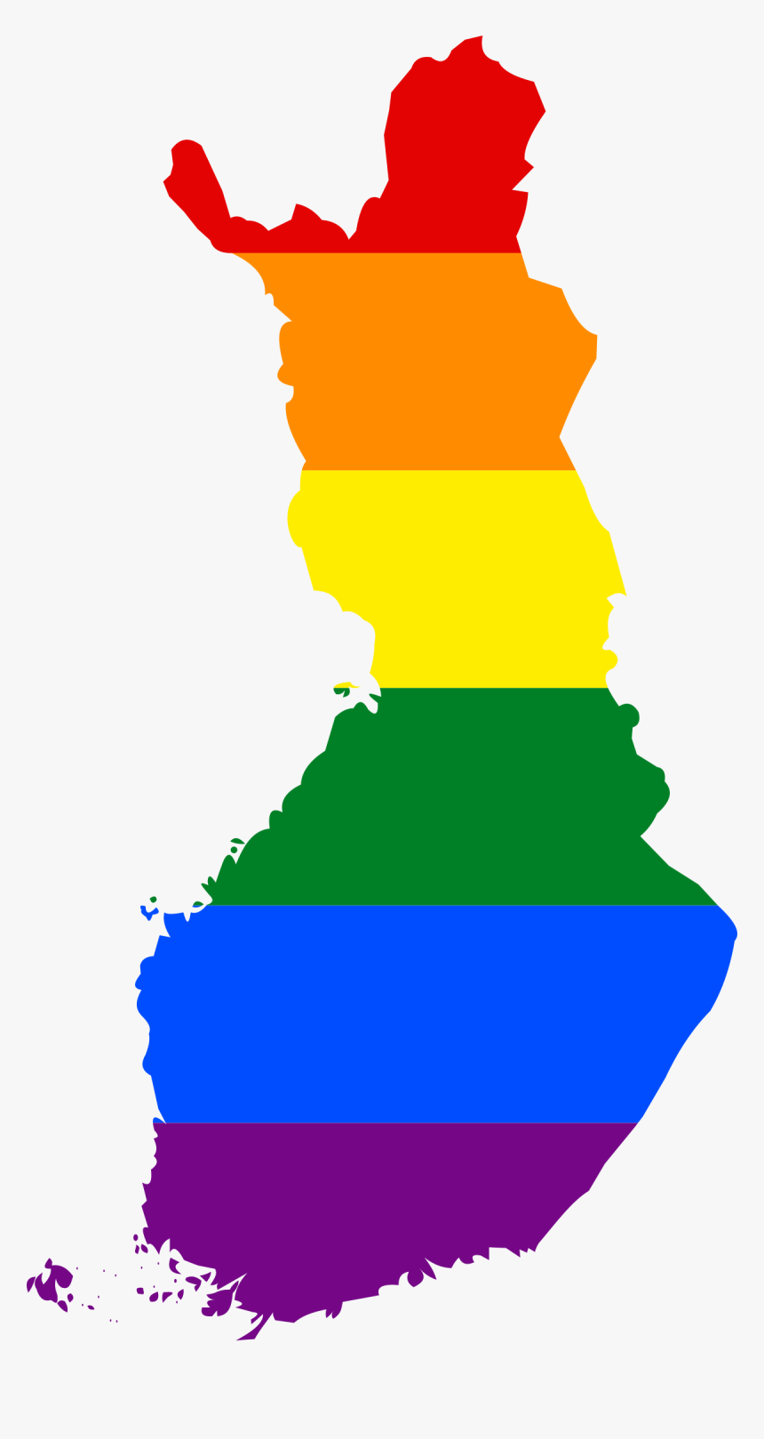 Finland Gay Flag, HD Png Download, Free Download