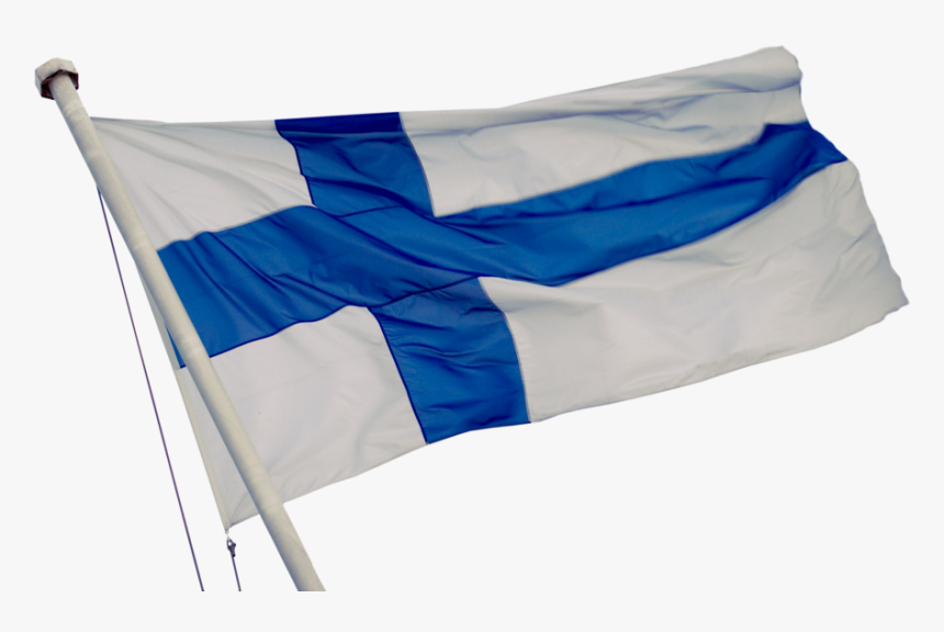 Suomen Lippu Syvatty - Finnish Flag, HD Png Download, Free Download