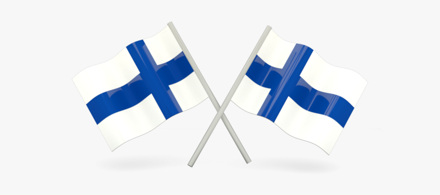Finnish Crossed Flags, HD Png Download, Free Download