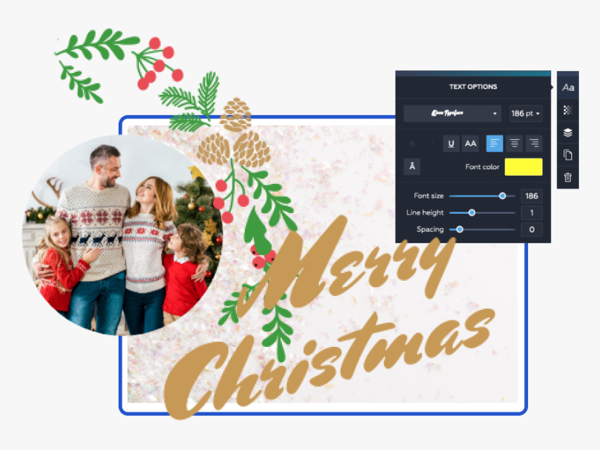 Edit Your First Xmas Card - Christmas Eve, HD Png Download, Free Download