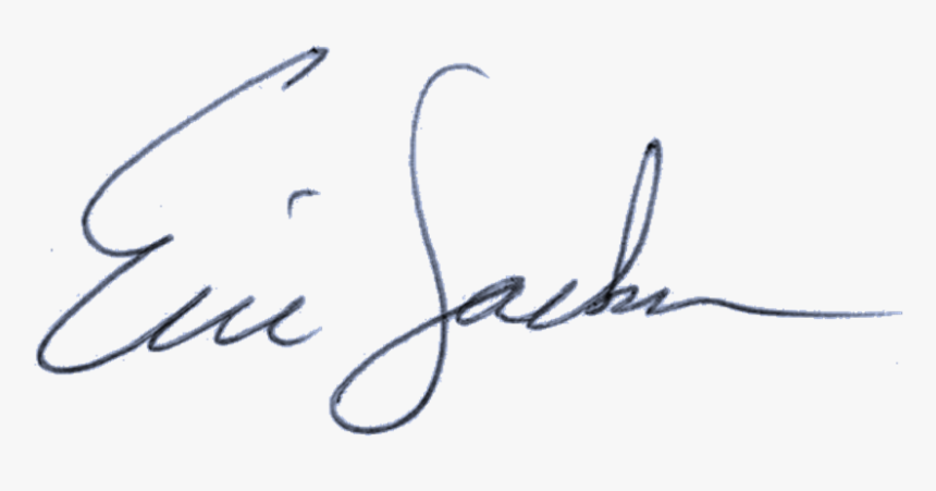 Eric Signature - Calligraphy, HD Png Download, Free Download
