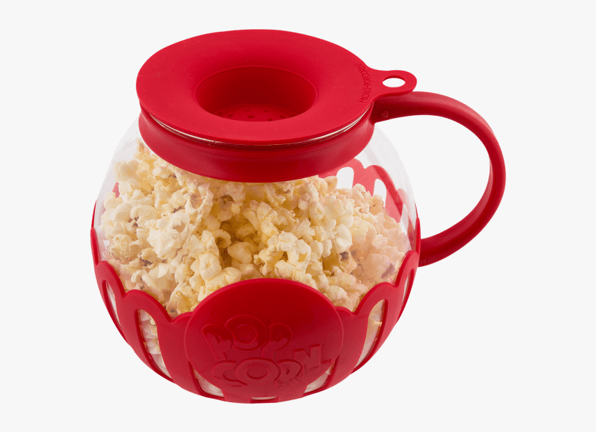 Ecolution Micro-pop Glass Popcorn Popper - Tasty Microwave Popcorn Popper, HD Png Download, Free Download