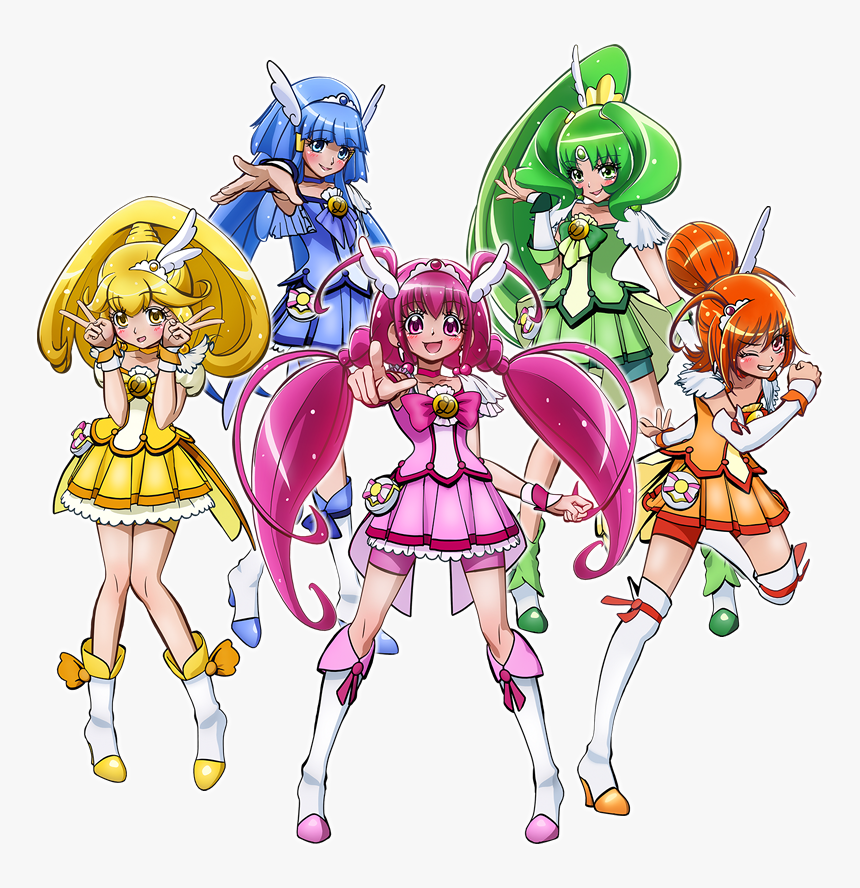 Precure All Stars Smile Precure Pose, HD Png Download, Free Download