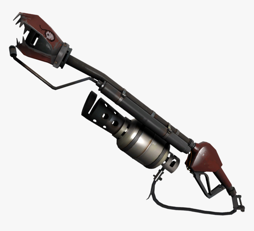 Flame Thrower Tf2 , Png Download - Team Fortress 2 Pyro Flamethrower, Transparent Png, Free Download