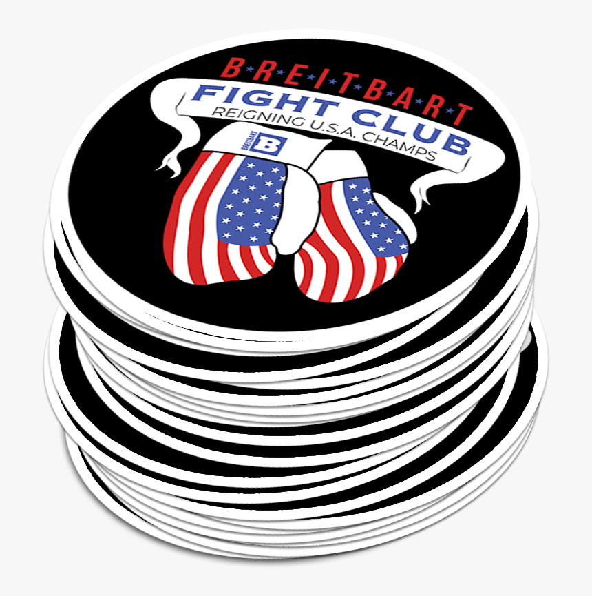 Breitbart Fight Club Usa Champs Sticker - Emblem, HD Png Download, Free Download