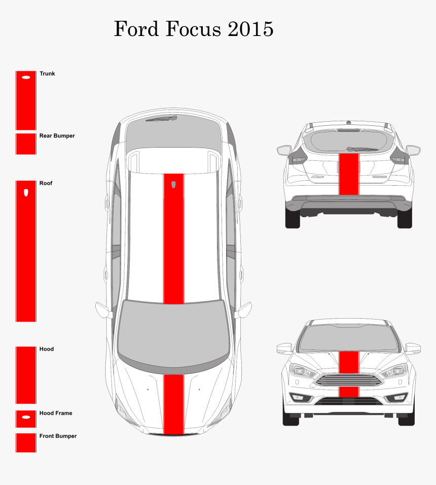 Ford Focus 2015 - Gmc, HD Png Download, Free Download