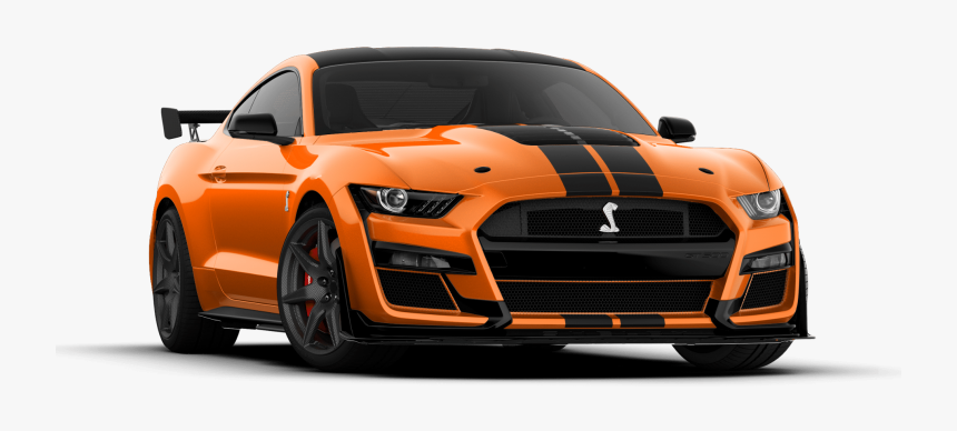 2020 Mustang Shelby Gt500 Twister Orange With Absolute - 2020 Ford Mustang Shelby Gt500 Green, HD Png Download, Free Download