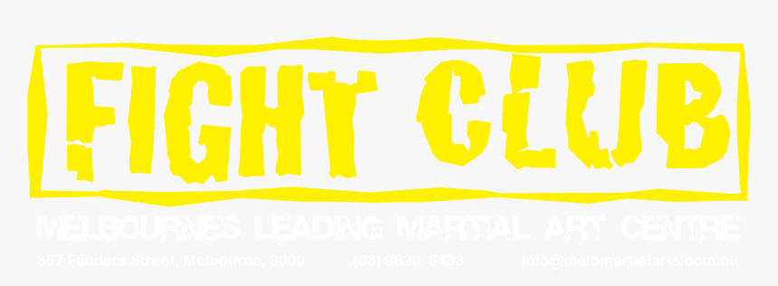 Fightclublogo - Melbourne Fight Club, HD Png Download, Free Download