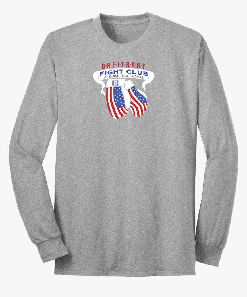 Breitbart Fight Club Usa Champs Long Sleeve T Shirt - Pierre Delecto T Shirt, HD Png Download, Free Download