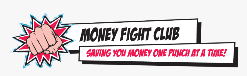 Money Fight Club - Black-and-white, HD Png Download, Free Download