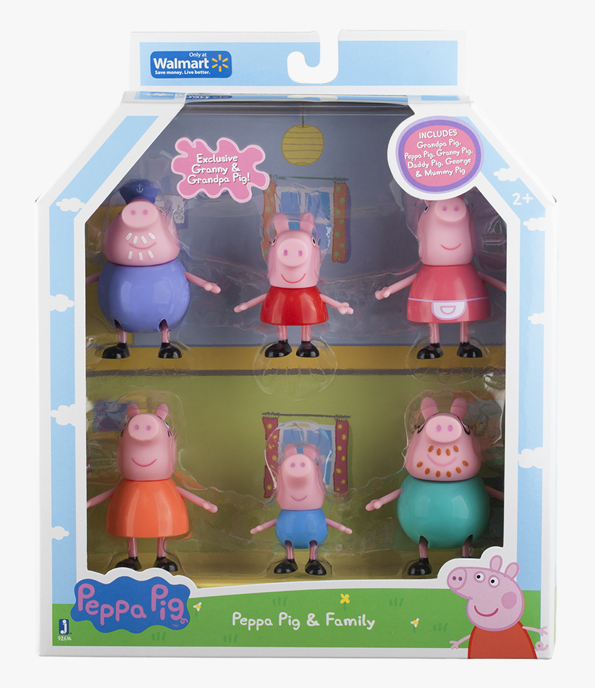 Peppa Pig Toys Family, HD Png Download, Free Download