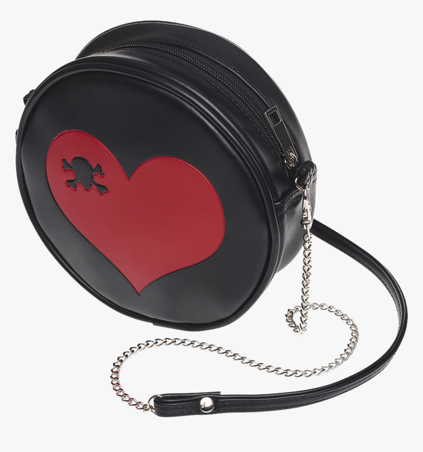 Skull Heart Bag - Handbag, HD Png Download, Free Download