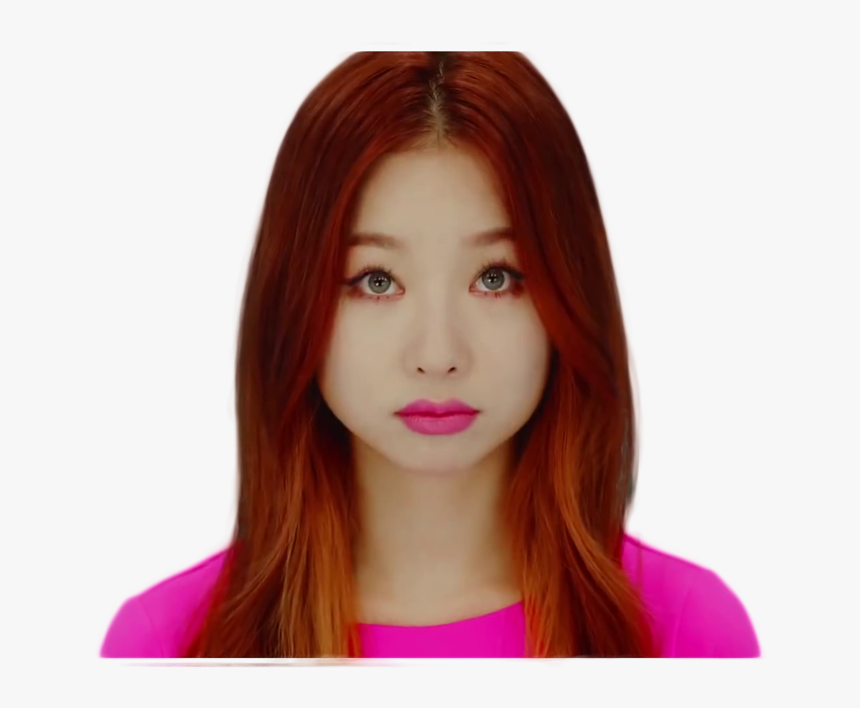 Kpop, Pink, And Png Image - Red Hair, Transparent Png, Free Download