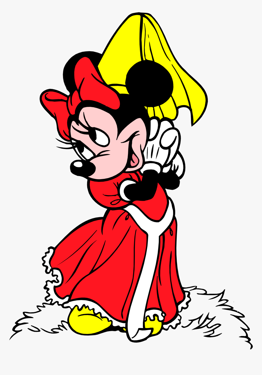 Minie Mouse 14 By Convitex - Princess Minnie Coloring Pages, HD Png Download, Free Download
