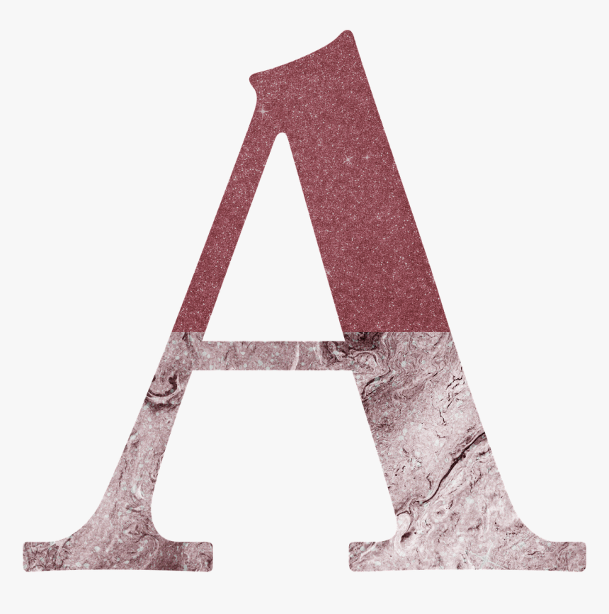 Letter A Alphabet A Free Photo - Rose Gold Glitter Letter, HD Png Download, Free Download