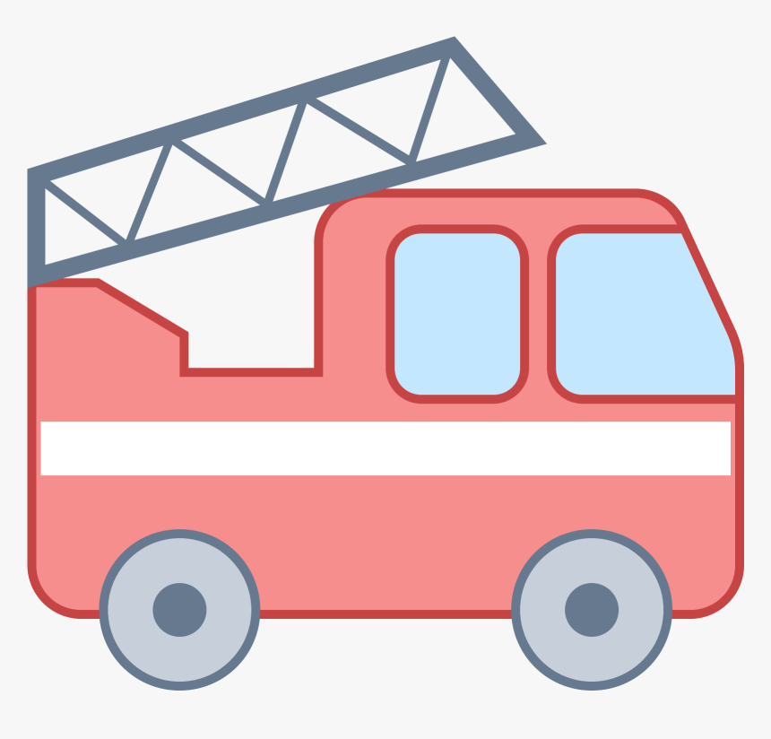 Fire Truck Icon - Fire Truck Icon Transparent, HD Png Download, Free Download