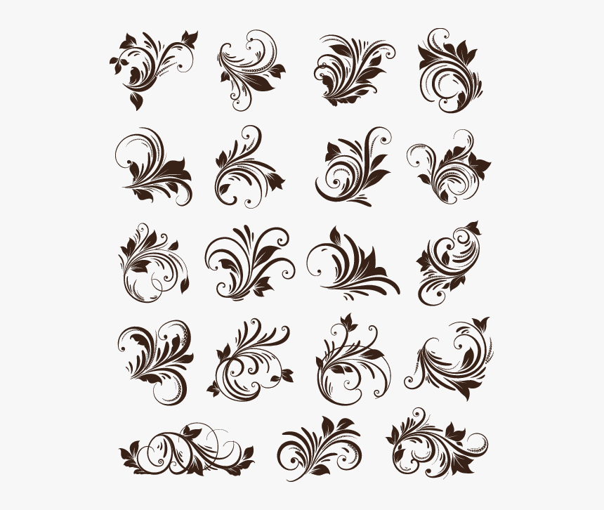 Free Floral Ornament Vector, HD Png Download, Free Download