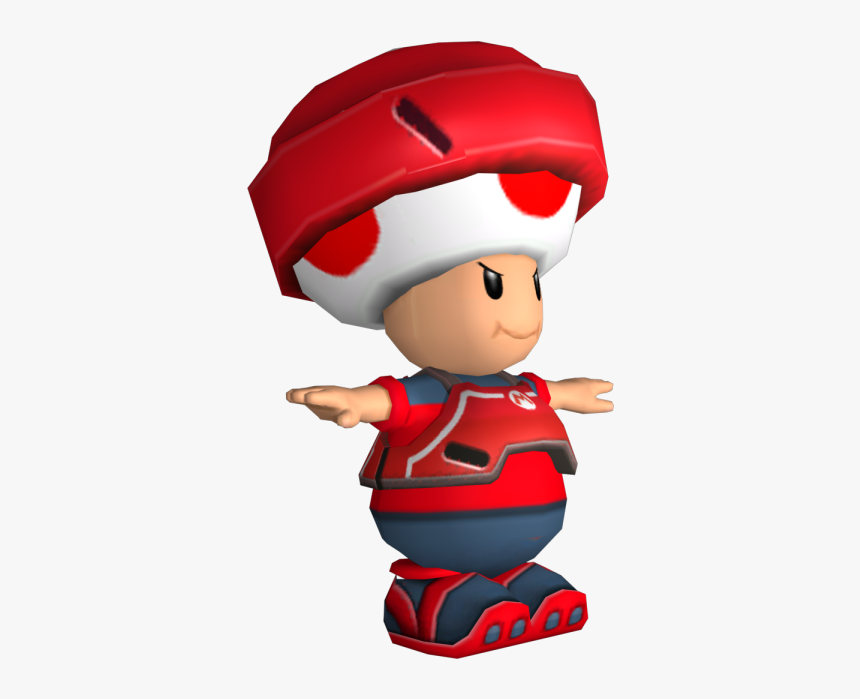 Download Zip Archive - Mario Strikers Charged Toad, HD Png Download, Free Download