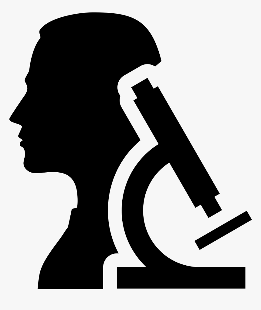 The Noun Project - Scientist Silhouette, HD Png Download, Free Download