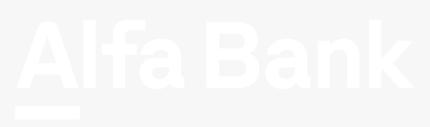 Footer-logo - Alfa Bank Logo White Png, Transparent Png, Free Download