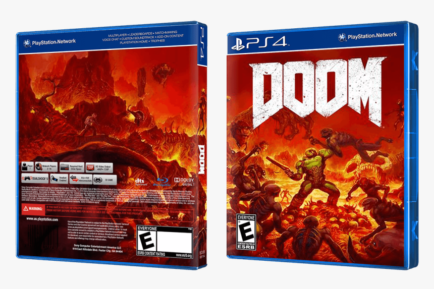 Doom 2016 Reverse Cover, HD Png Download, Free Download