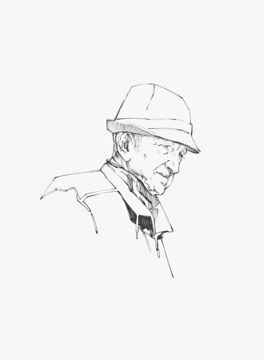 Grandpa - Sketch, HD Png Download, Free Download