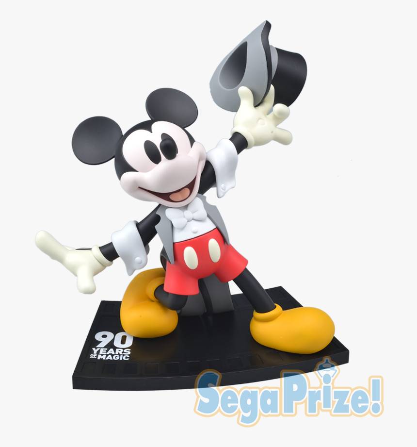 Disney Mickey Mouse Super Premium Figure Magician 90th - Mickey Mouse 90th Figure, HD Png Download, Free Download