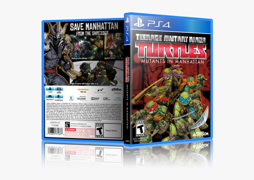 Picture 1 Of - Tmnt Mutants In Manhattan Ps4 Cover, HD Png Download, Free Download