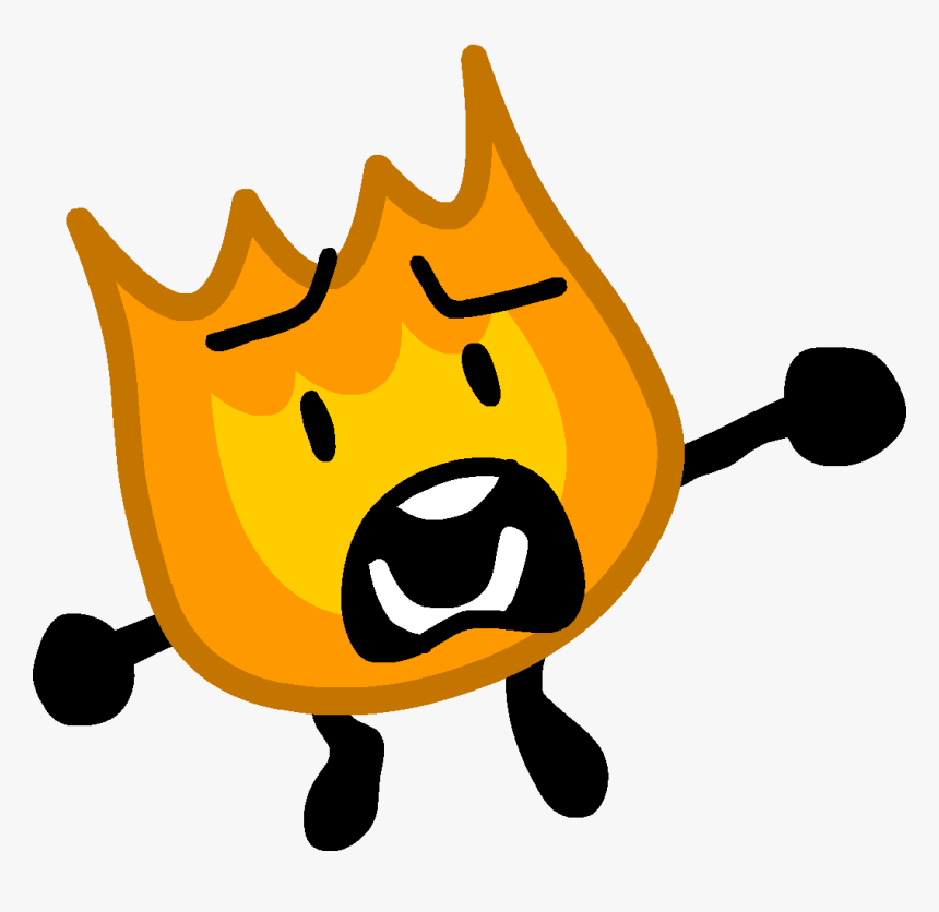 Firey Jr Scared - Firey Jr., HD Png Download, Free Download