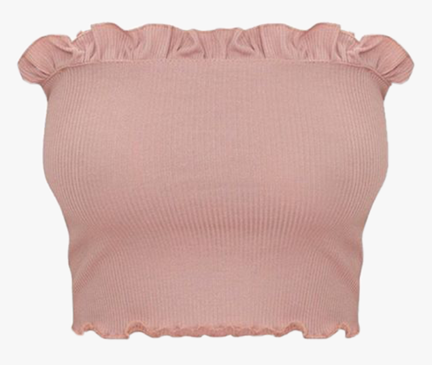 #shirt #polyvore #png #pastel #pink #retro #clothes - Transparent Tube Top Png, Png Download, Free Download