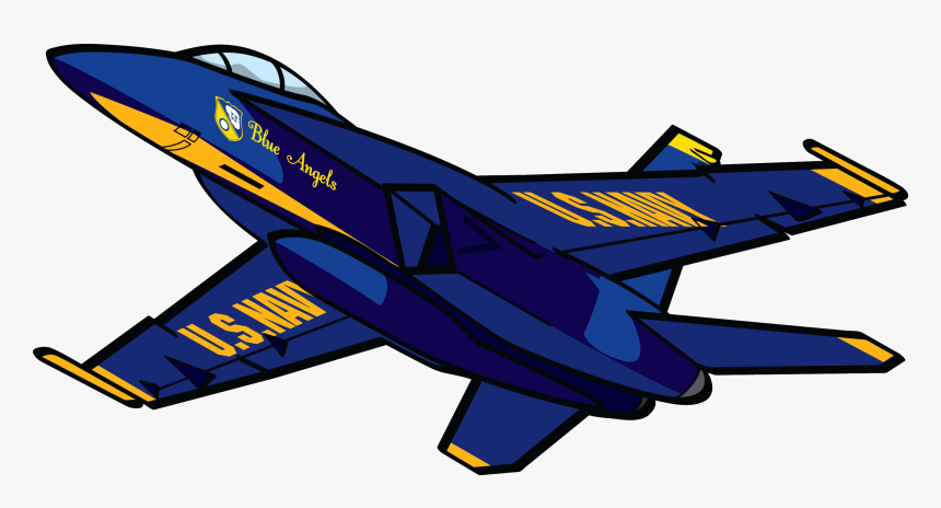 Blue Angels - Blue Angel Jet Clipart, HD Png Download, Free Download