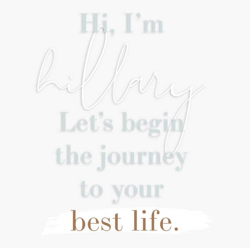 Hillary Intro - Calligraphy, HD Png Download, Free Download