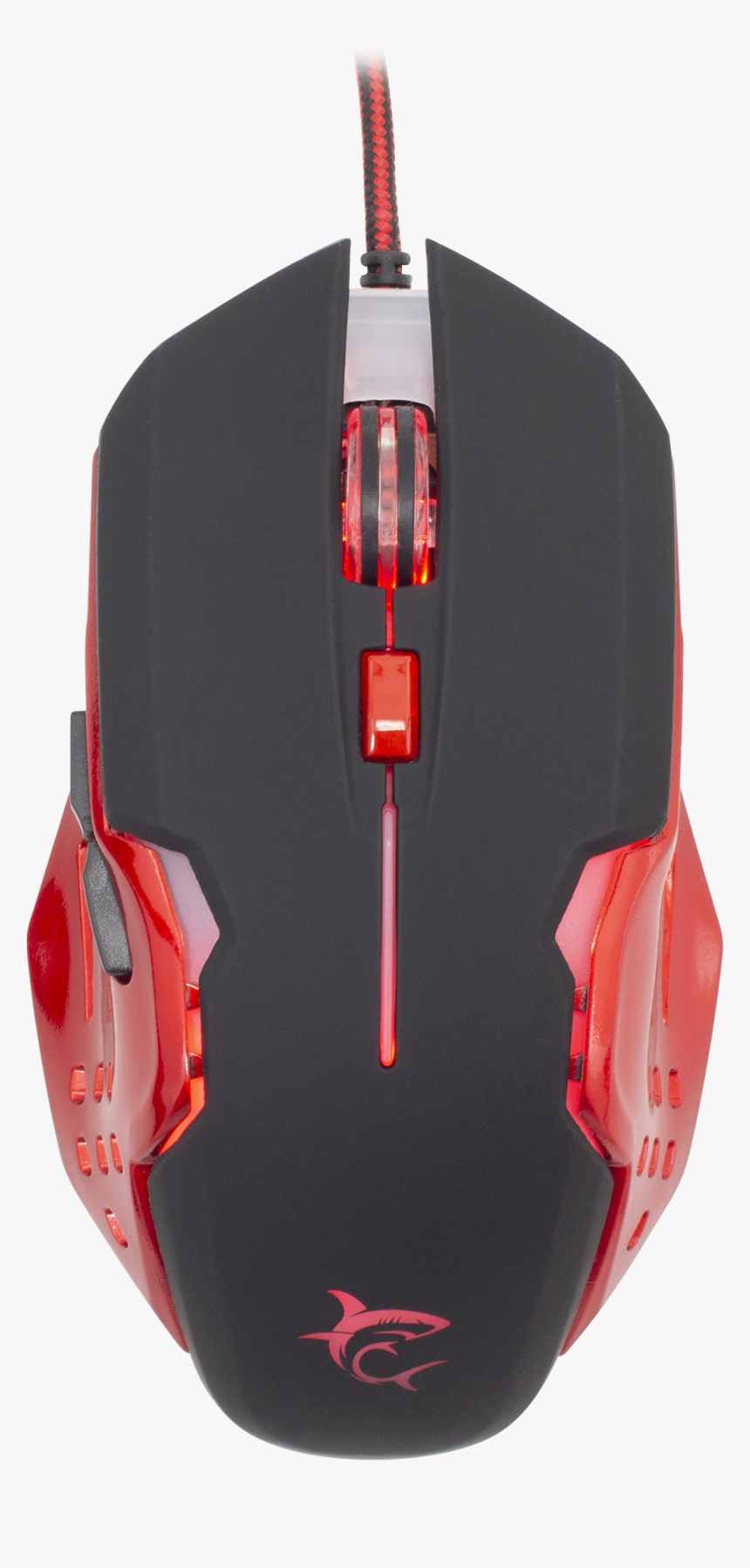 White Shark Mouse Gm 1803 Attila Black/red / 3200 Dpi - Mouse, HD Png Download, Free Download