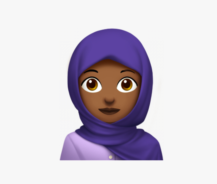 The New Emojis Coming To Your Iphone - Girl With Hijab Emoji, HD Png Download, Free Download