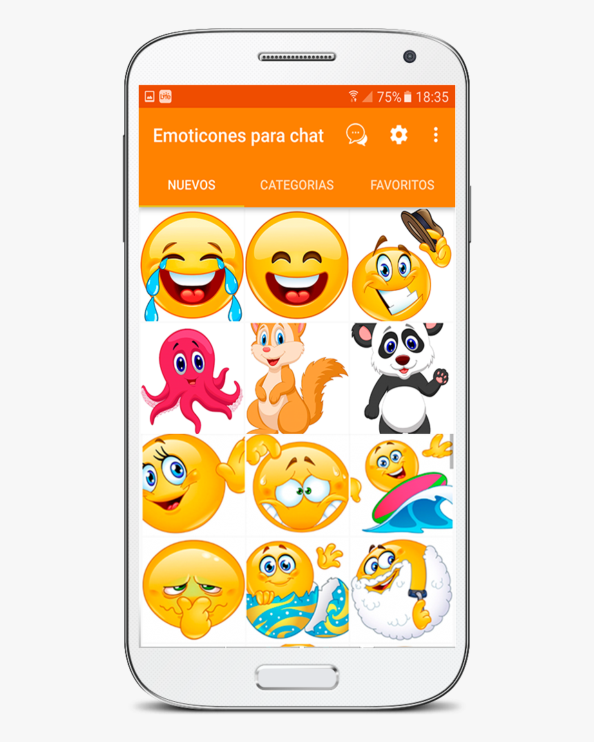 Android Emoji Sticker Gif Keyboard Para Whatsapp, HD Png Download, Free Download