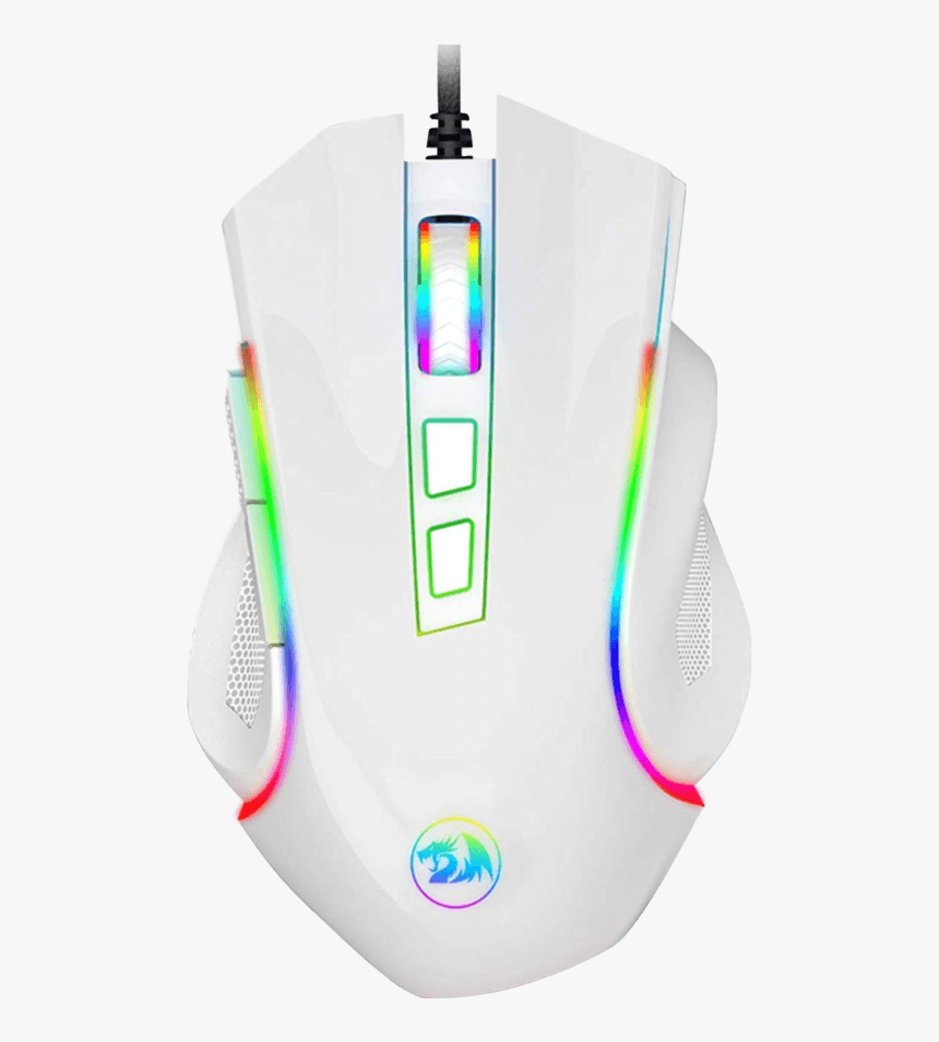 Redragon M602 White Gaming Mouse - Mouse, HD Png Download, Free Download