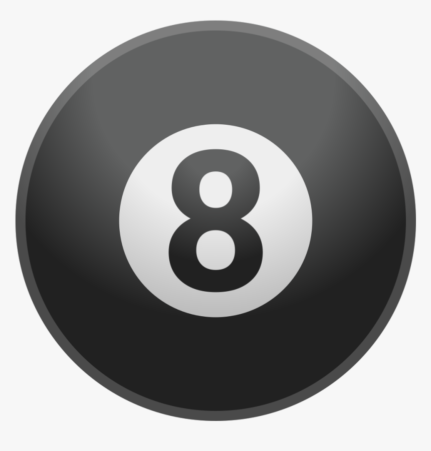 Pool 8 Ball Icon - Boule De Billard Png, Transparent Png, Free Download