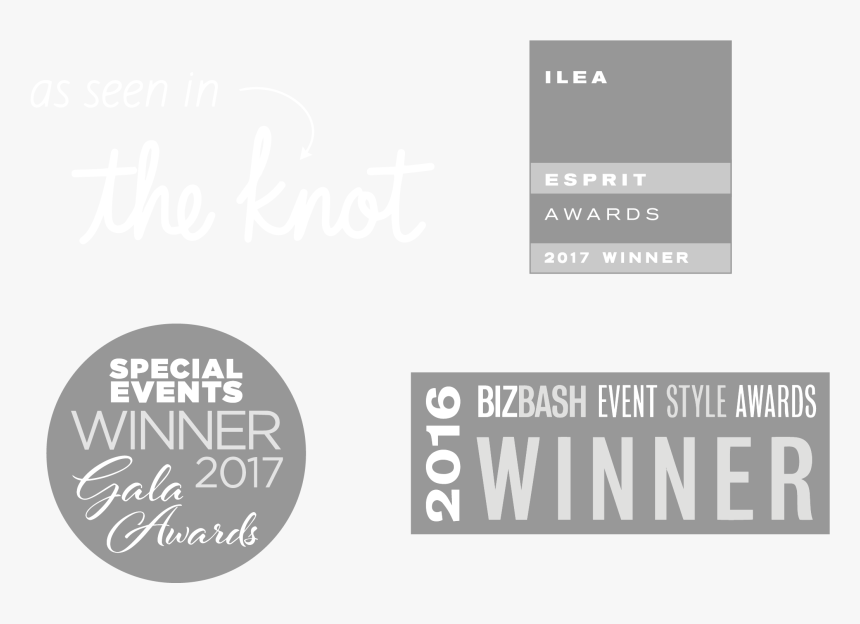 As Seen In The Knot Trend Alert, 2017 Ilea Esprit Award - Graphic Design, HD Png Download, Free Download